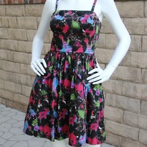 Betsey Johnson dress pinup vintage button Sz 2